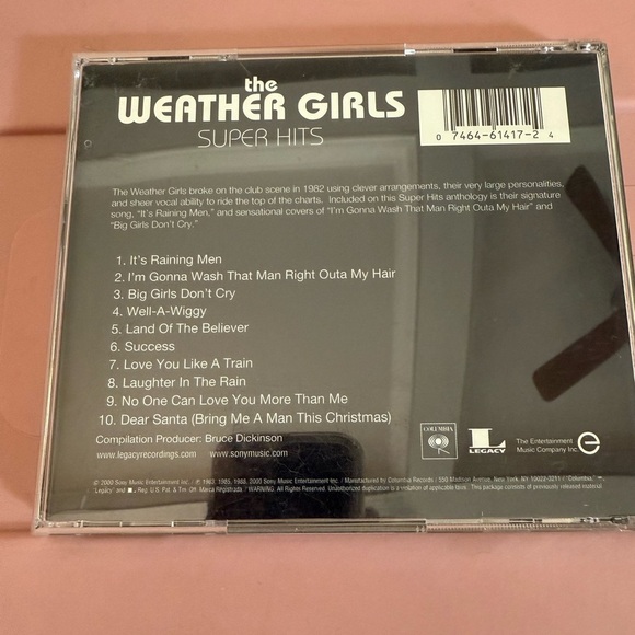 The Weather Girls | Super Hits | Vintage CD - Picture 3 of 3